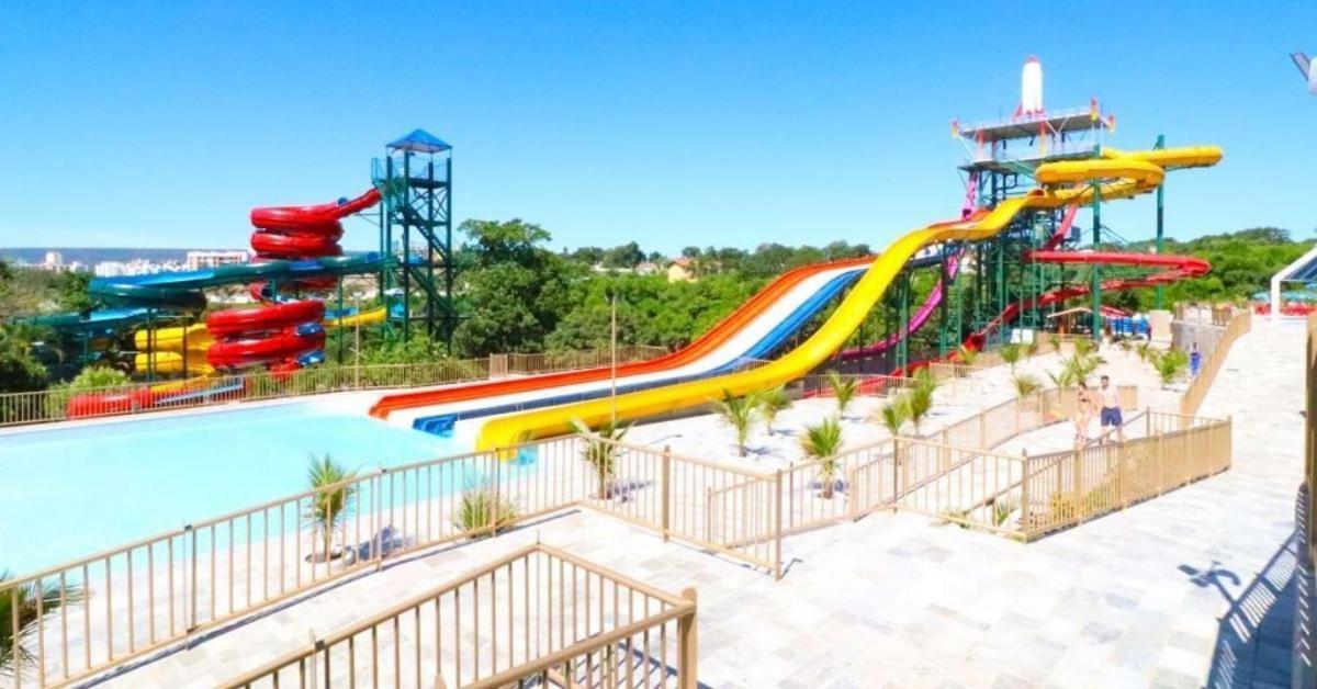 Piazza Diroma com acesso Acqua Park e Splash Caldas Novas Exterior foto