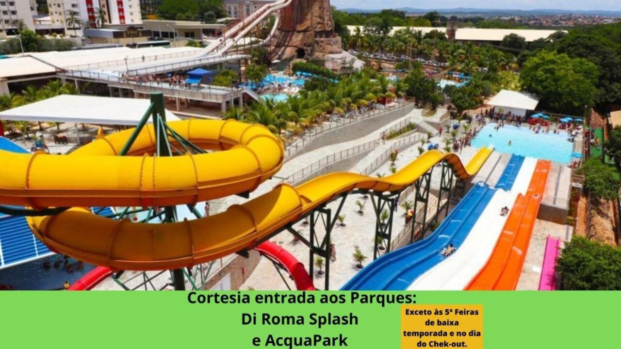 Piazza Diroma com acesso Acqua Park e Splash Caldas Novas Exterior foto
