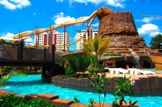 Piazza Diroma com acesso Acqua Park e Splash Caldas Novas Exterior foto